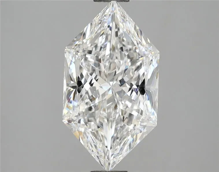 4.09ct Hexagonal Lab Grown Diamond (Colour F, Clarity VVS2, IGI Certified)