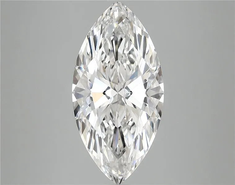 4.09ct Marquise Lab Grown Diamond (Colour E, Clarity VS1, IGI Certified)