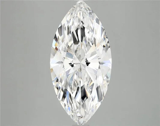 4.09ct Marquise Lab Grown Diamond (Colour E, Clarity VVS2, IGI Certified)