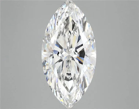 4.09ct Marquise Lab Grown Diamond (Colour E, Clarity VVS2, IGI Certified)