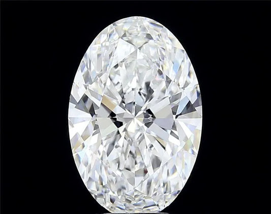 4.09ct Oval Lab Grown Diamond (Colour E, Clarity VVS2, IGI Certified)