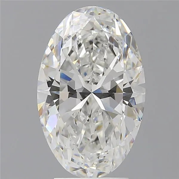 4.09ct Oval Lab Grown Diamond (Colour E, Clarity VVS2, IGI Certified)