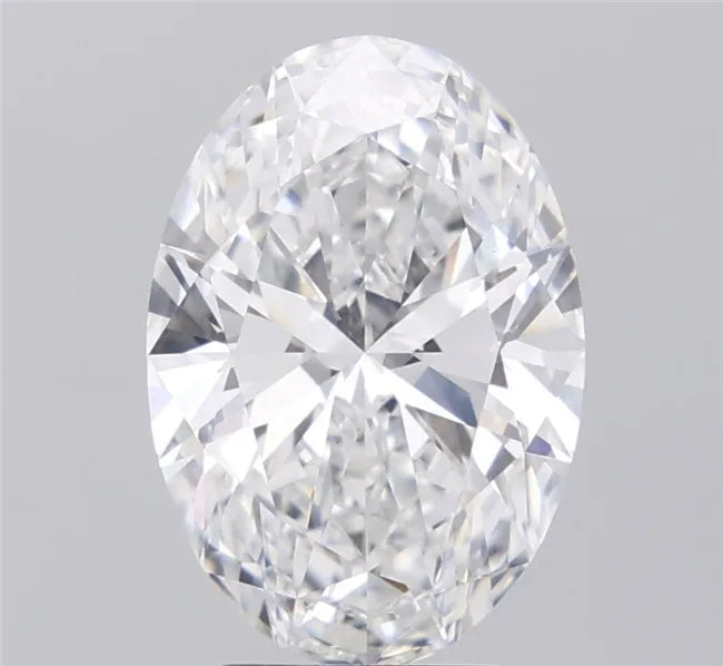 4.09ct Oval Lab Grown Diamond (Colour E, Clarity VVS2, IGI Certified)