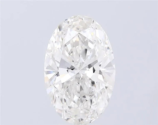 4.09ct Oval Lab Grown Diamond (Colour F, Clarity VVS2, IGI Certified)