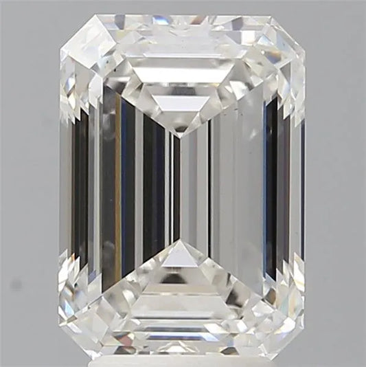 4.10ct Emerald Lab Grown Diamond (Colour G, Clarity VS1, IGI Certified)