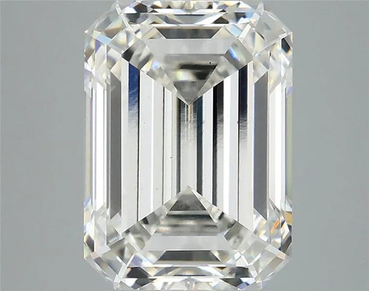 4.10ct Emerald Lab Grown Diamond (Colour G, Clarity VS1, IGI Certified)