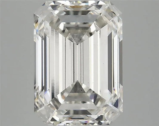 4.10ct Emerald Lab Grown Diamond (Colour G, Clarity VS2, IGI Certified)