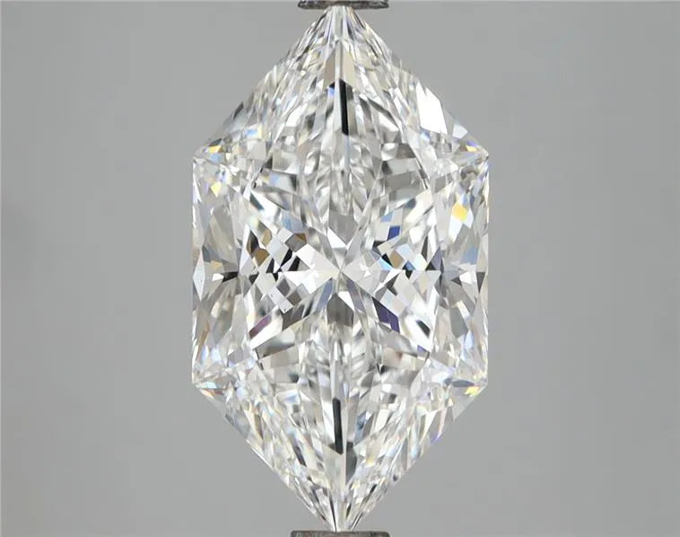 4.10ct Hexagonal Lab Grown Diamond (Colour E, Clarity VVS2, IGI Certified)