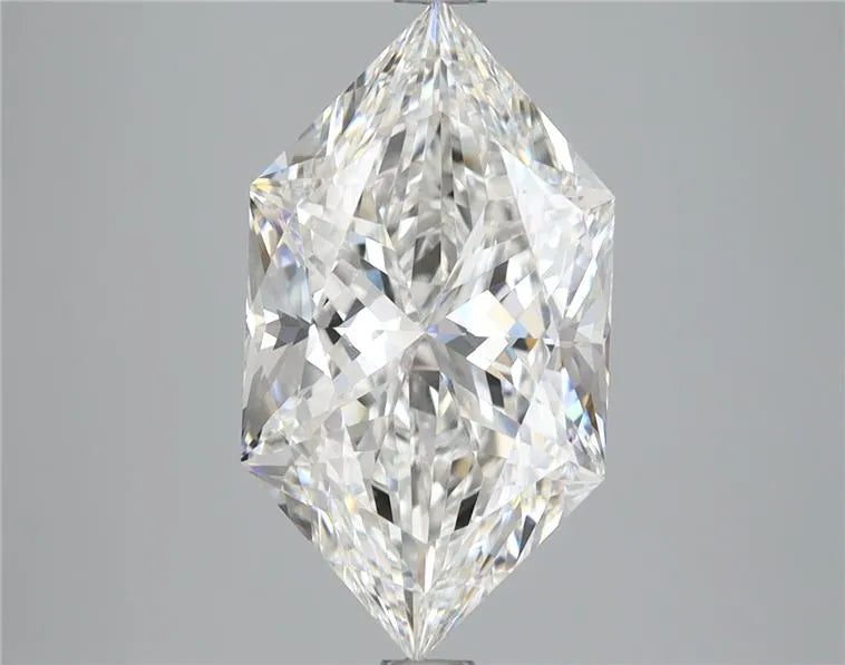 4.10ct Hexagonal Lab Grown Diamond (Colour E, Clarity VVS2, IGI Certified)