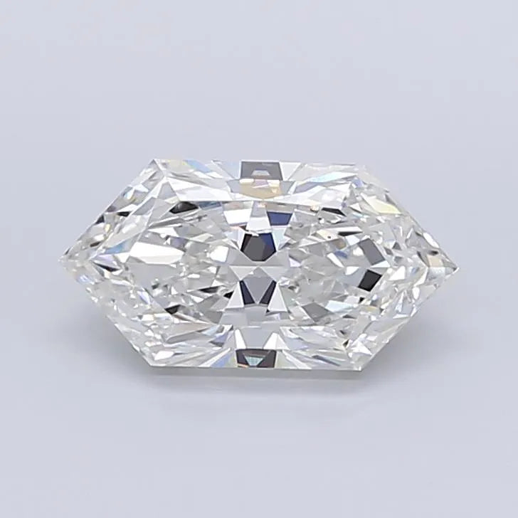 4.10ct Hexagonal Lab Grown Diamond (Colour F, Clarity VVS2, IGI Certified)