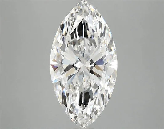 4.10ct Marquise Lab Grown Diamond (Colour E, Clarity VS2, IGI Certified)