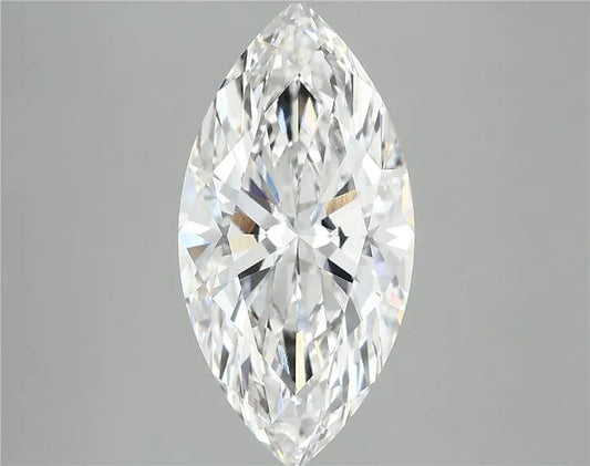 4.10ct Marquise Lab Grown Diamond (Colour E, Clarity VVS2, IGI Certified)