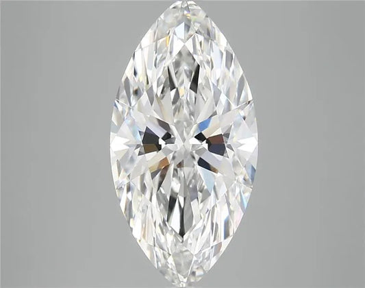 4.10ct Marquise Lab Grown Diamond (Colour E, Clarity VVS2, IGI Certified)