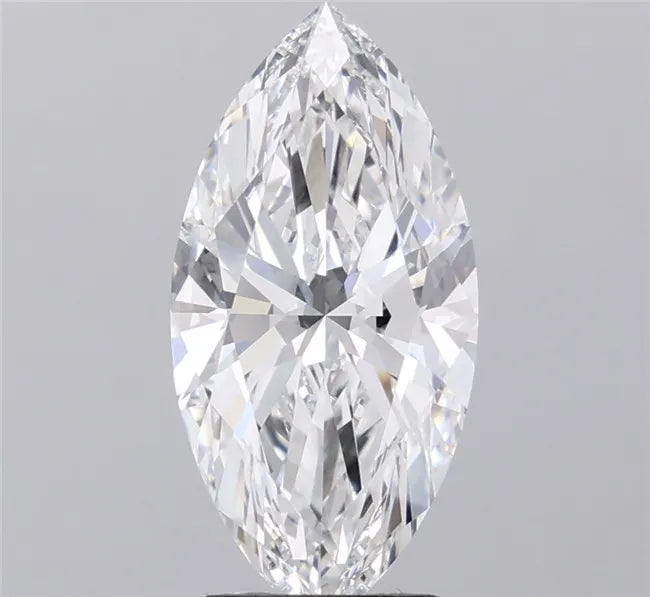 4.10ct Marquise Lab Grown Diamond (Colour F, Clarity VVS2, IGI Certified)
