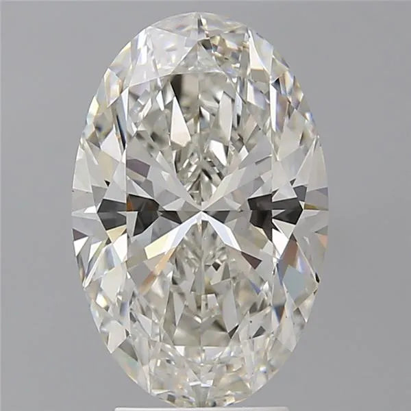 4.10ct Oval Lab Grown Diamond (Colour H, Clarity VS1, IGI Certified)