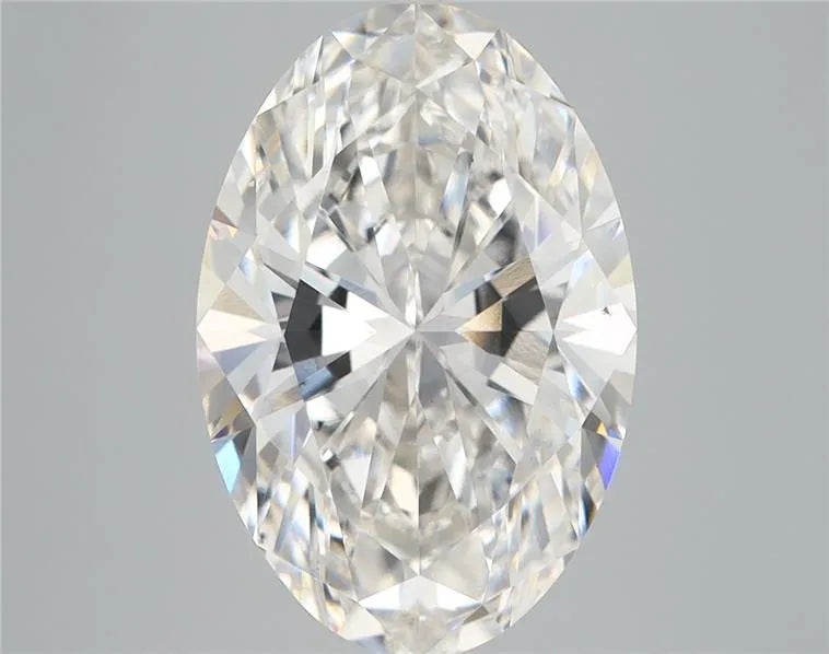 4.10ct Oval Lab Grown Diamond (Colour H, Clarity VS2, IGI Certified)