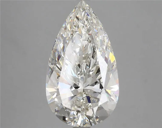 4.10ct Pear Lab Grown Diamond (Colour H, Clarity VS2, IGI Certified)