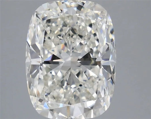4.11ct Cushion modified Lab Grown Diamond (Colour G, Clarity VVS2, IGI Certified)