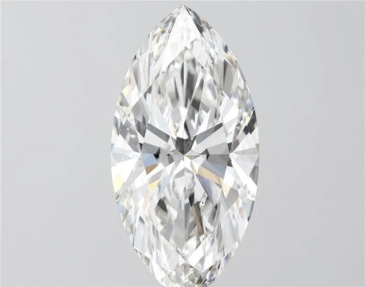 4.11ct Marquise Lab Grown Diamond (Colour F, Clarity VVS2, IGI Certified)