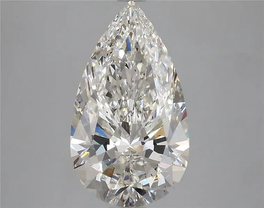 4.11ct Pear Lab Grown Diamond (Colour G, Clarity VS2, IGI Certified)