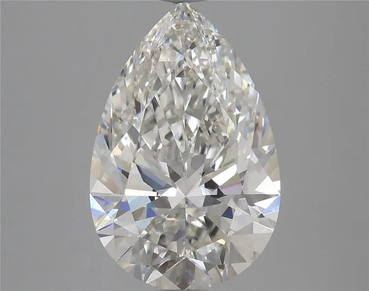 4.12ct Pear Lab Grown Diamond (Colour G, Clarity VS1, IGI Certified)