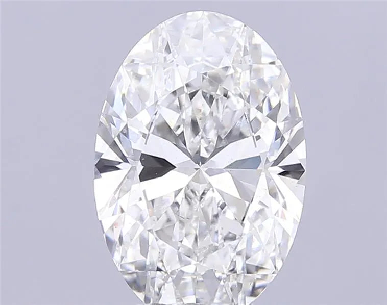 4.15ct Oval Lab Grown Diamond (Colour F, Clarity VS2, IGI Certified)