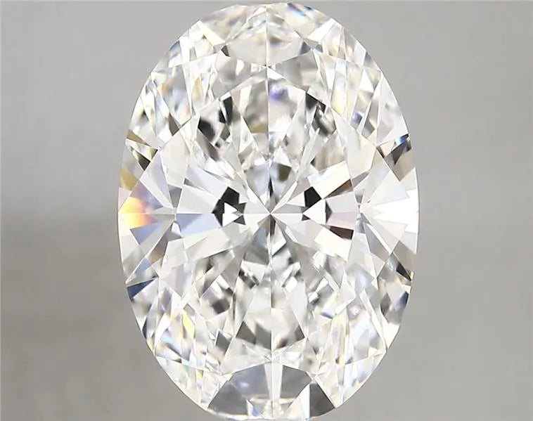 4.16ct Oval Lab Grown Diamond (Colour E, Clarity VVS1, GIA Certified)