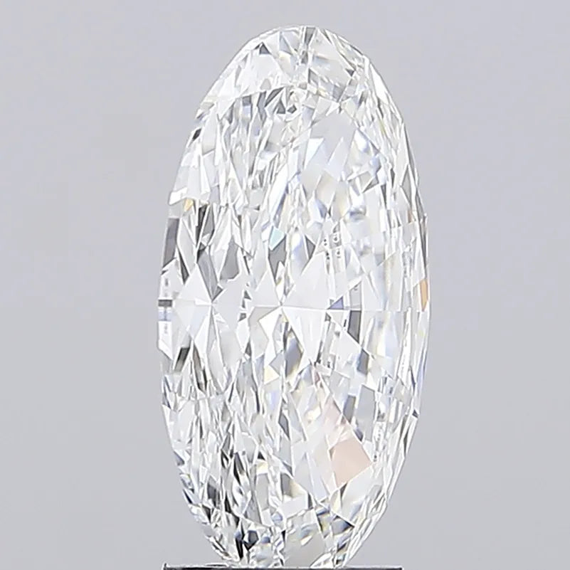 4.17ct Oval Lab Grown Diamond (Colour E, Clarity VVS2, IGI Certified)