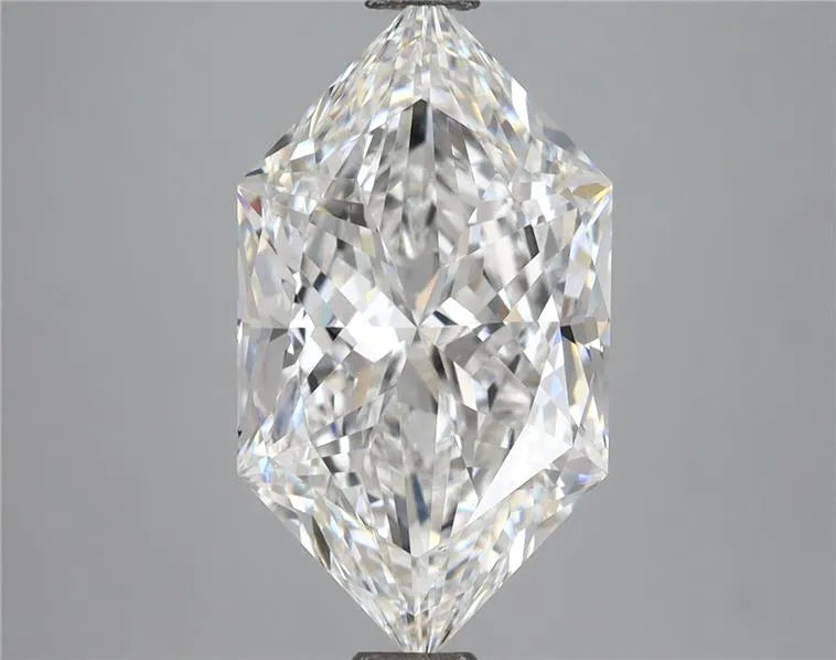 4.18ct Hexagonal Lab Grown Diamond (Colour E, Clarity VVS2, IGI Certified)
