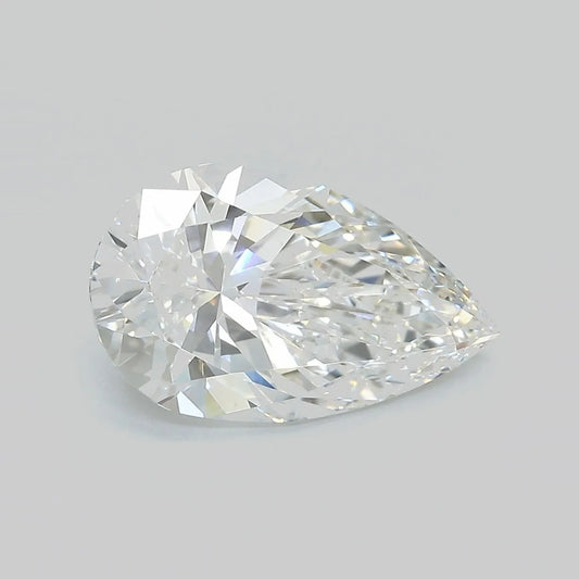 4.18ct Pear Lab Grown Diamond (Colour F, Clarity VVS2, IGI Certified)