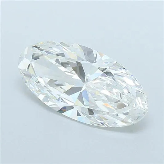4.20ct Oval Lab Grown Diamond (Colour E, Clarity VVS2, IGI Certified)