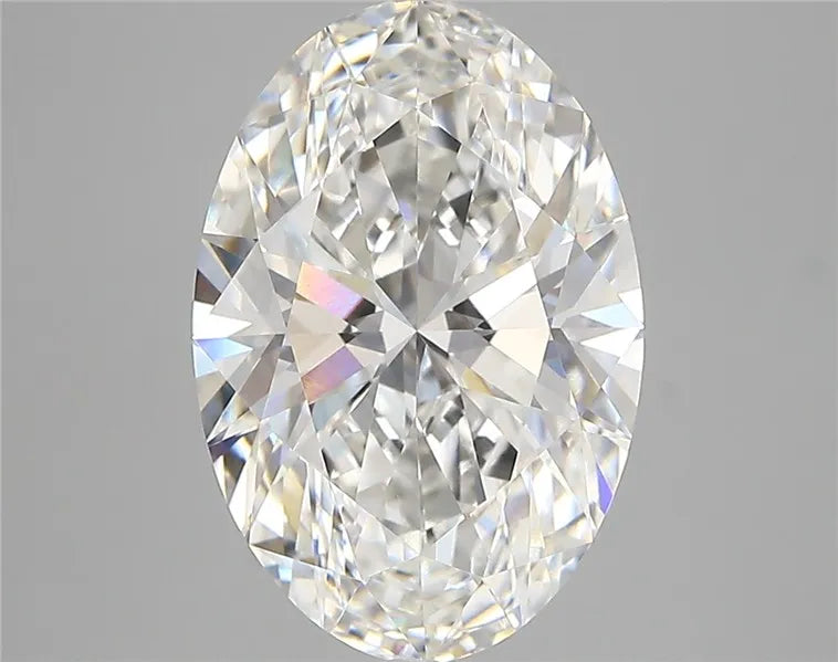 4.20ct Oval Lab Grown Diamond (Colour F, Clarity VVS1, IGI Certified)
