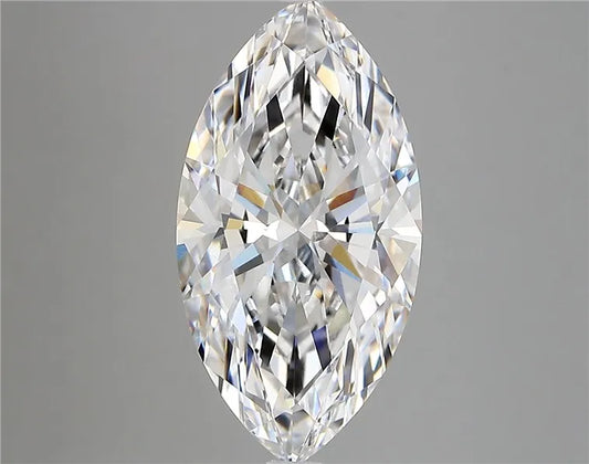 4.25ct Marquise Lab Grown Diamond (Colour D, Clarity VVS2, IGI Certified)