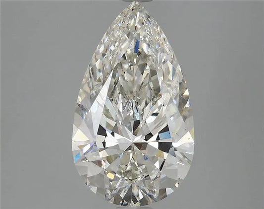 4.25ct Pear Lab Grown Diamond (Colour G, Clarity VS2, IGI Certified)