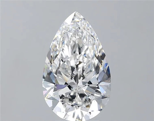 4.27ct Pear Lab Grown Diamond (Colour E, Clarity VS1, IGI Certified)