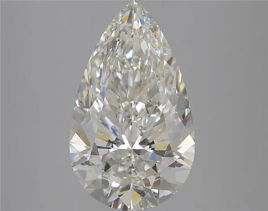 4.31ct Pear Lab Grown Diamond (Colour G, Clarity VS1, IGI Certified)