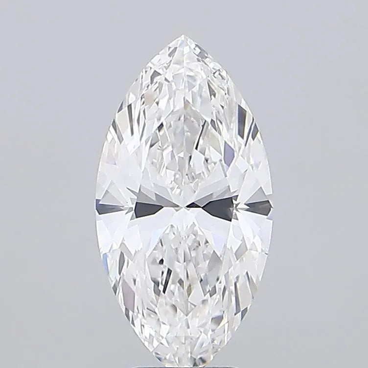 4.32ct Marquise Lab Grown Diamond (Colour E, Clarity VVS1, IGI Certified)