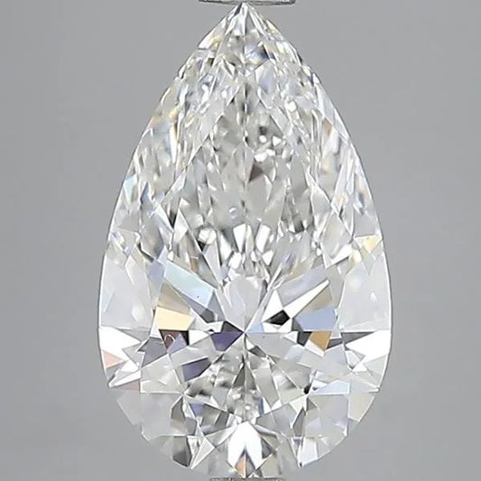 4.32ct Pear Lab Grown Diamond (Colour E, Clarity VS1, IGI Certified)