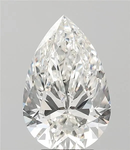 4.32ct Pear Lab Grown Diamond (Colour I, Clarity VVS2, IGI Certified)