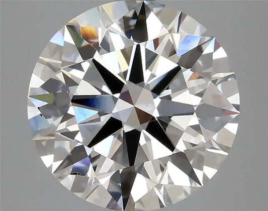 4.34ct Round Lab Grown Diamond (Colour G, Clarity VS1, Cut ID, IGI Certified)
