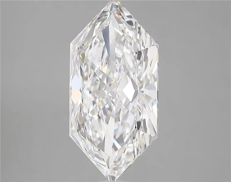 4.38ct Hexagonal Lab Grown Diamond (Colour E, Clarity VVS2, IGI Certified)