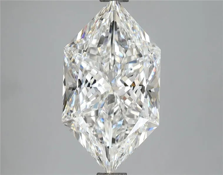 4.38ct Hexagonal Lab Grown Diamond (Colour E, Clarity VVS2, IGI Certified)