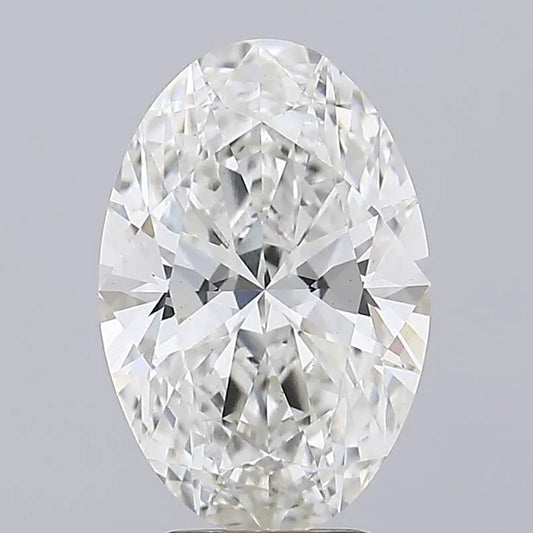 4.38ct Oval Lab Grown Diamond (Colour G, Clarity VS1, IGI Certified)
