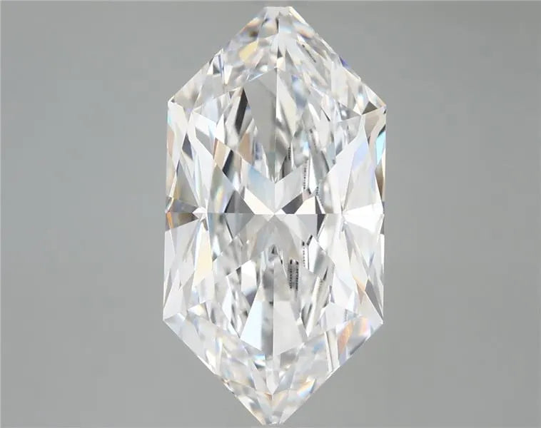 4.39ct Hexagonal Lab Grown Diamond (Colour E, Clarity VVS1, IGI Certified)