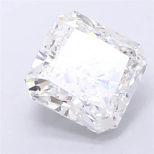 4.45ct Square radiant Lab Grown Diamond (Colour E, Clarity VVS2, IGI Certified)