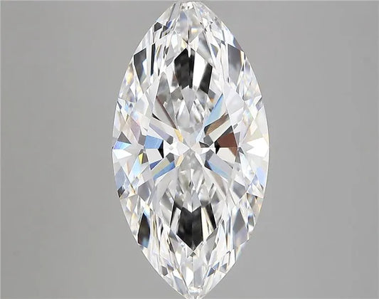 4.47ct Marquise Lab Grown Diamond (Colour D, Clarity VVS2, IGI Certified)
