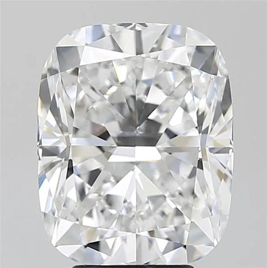 4.50ct Cushion brilliant Lab Grown Diamond (Colour D, Clarity VVS2, IGI Certified)