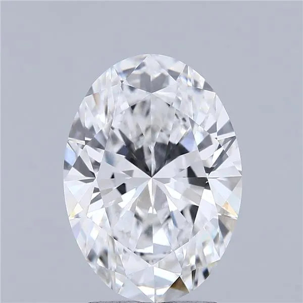 4.50ct Oval Lab Grown Diamond (Colour D, Clarity VVS2, IGI Certified)