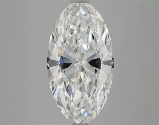 4.50ct Oval Lab Grown Diamond (Colour F, Clarity VS1, IGI Certified)