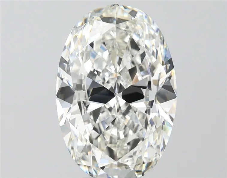 4.50ct Oval Lab Grown Diamond (Colour G, Clarity VVS2, IGI Certified)